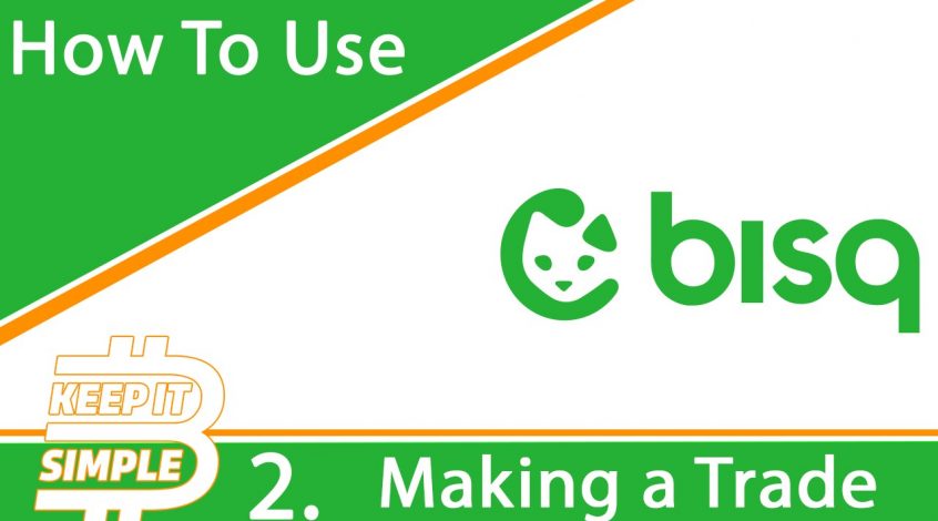 How to use Bisq making trade
