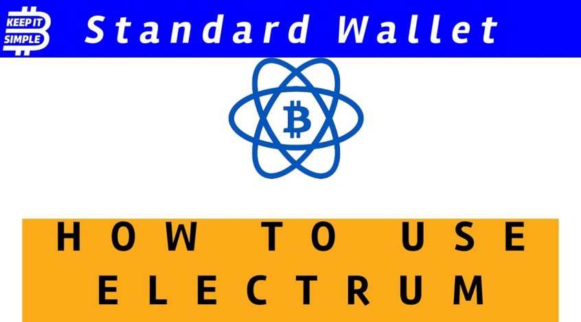 How to use Electrum Bitcoin Wallet Standard Wallet